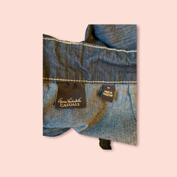 Gloria Vanderbilt casuals skirt size 14 pre-owned - Picture 3 of 3